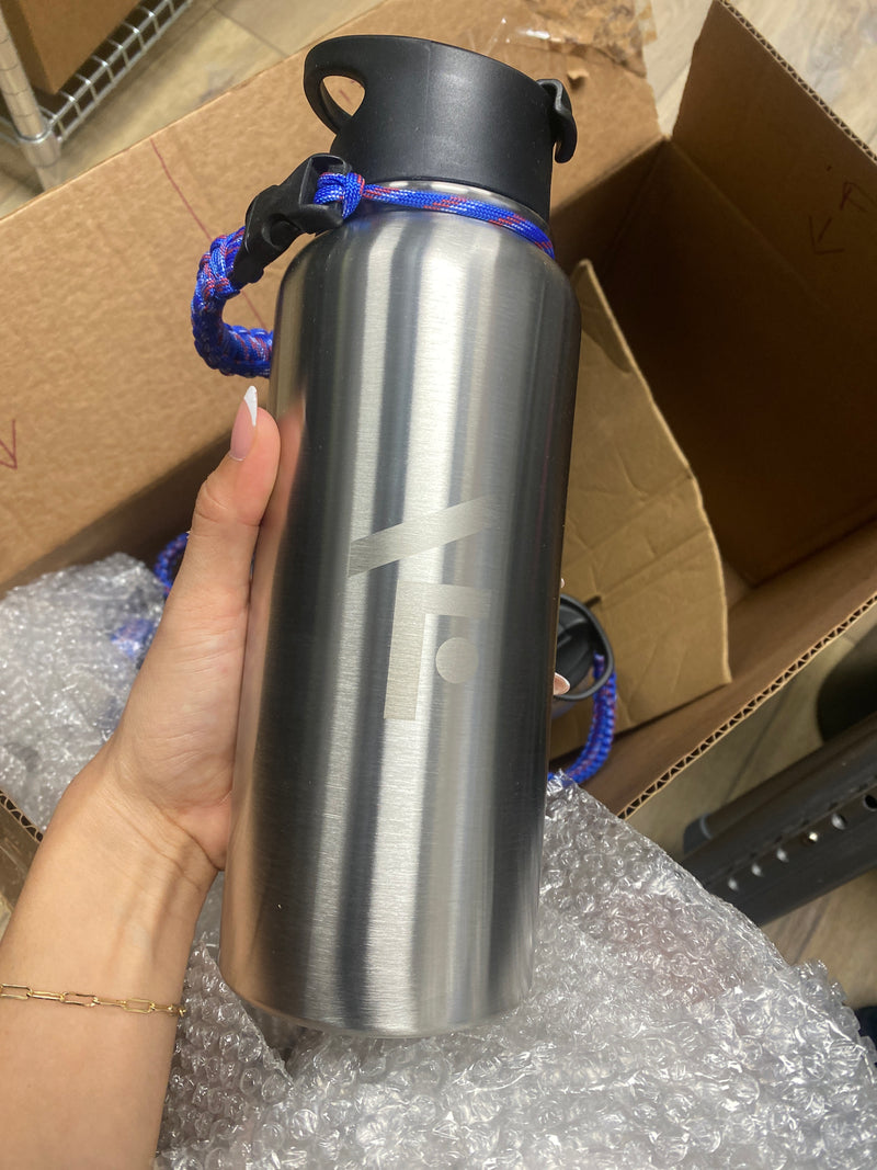 Load image into Gallery viewer, Stainless Steel Water Thermos 34oz
