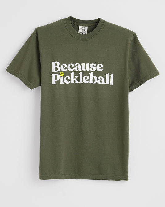 Because Pickleball