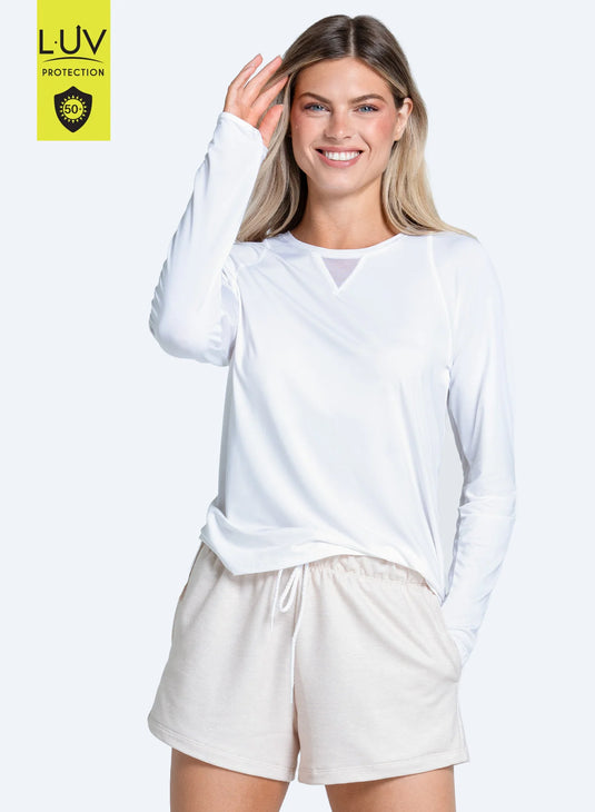 High Low Breezy Long Sleeve