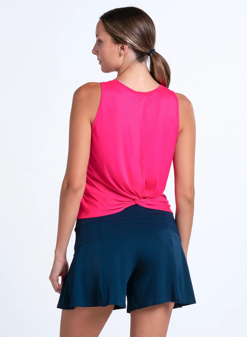 Load image into Gallery viewer, Twist Back Rib Tank

