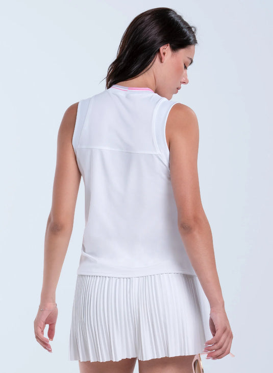 Weave It To Me V-neck Tank