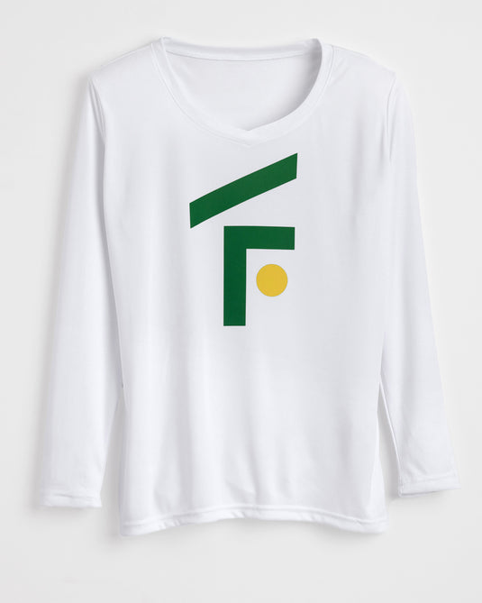 F Logo Women's Performance Long Sleeve