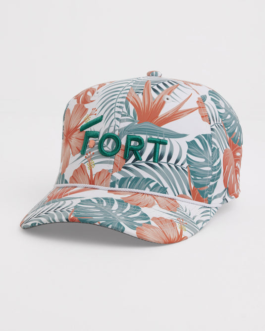 'FORT' Island Palm White Rope