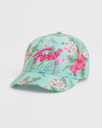 The FORT F Script Floral Cap