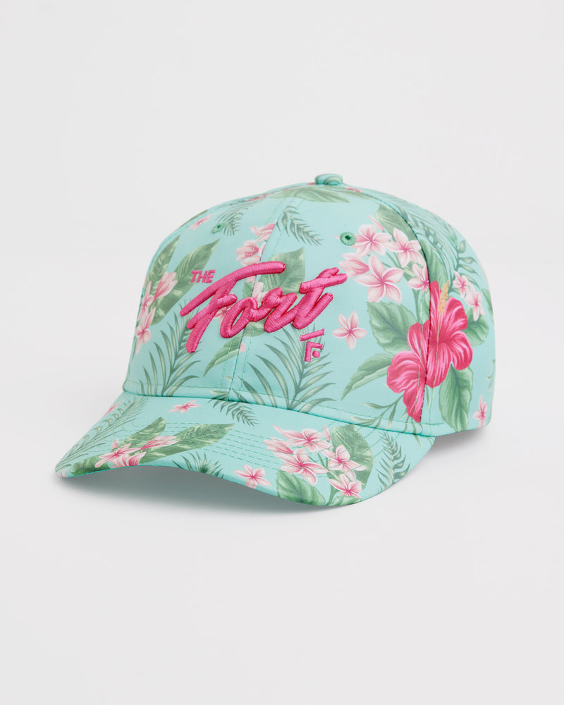 Load image into Gallery viewer, The FORT F Script Floral Cap
