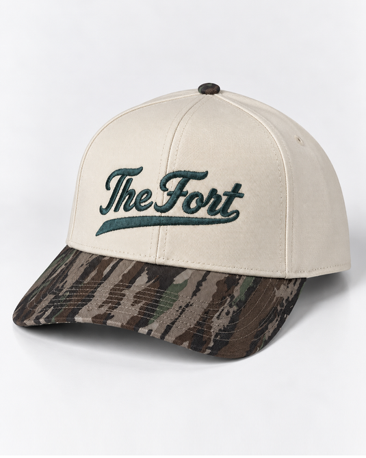 The Fort Script Rubber Patch Hat