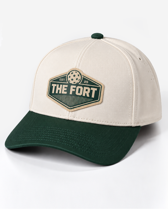 THE FORT RUBBER PATCH A-FRAME SNAPBACK HATS